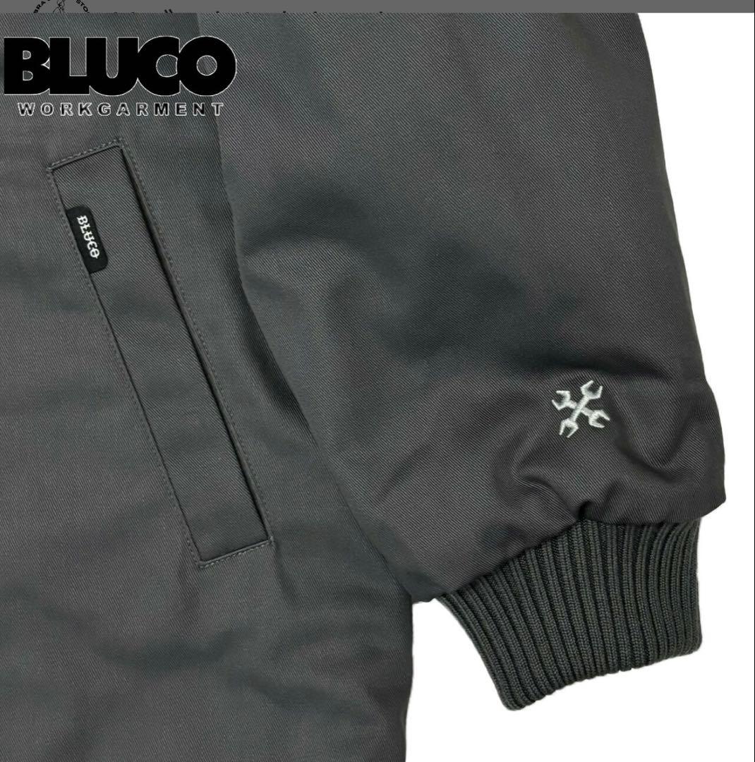 美品BLUCO ブルコ ウィンター ワークコート XL グレー