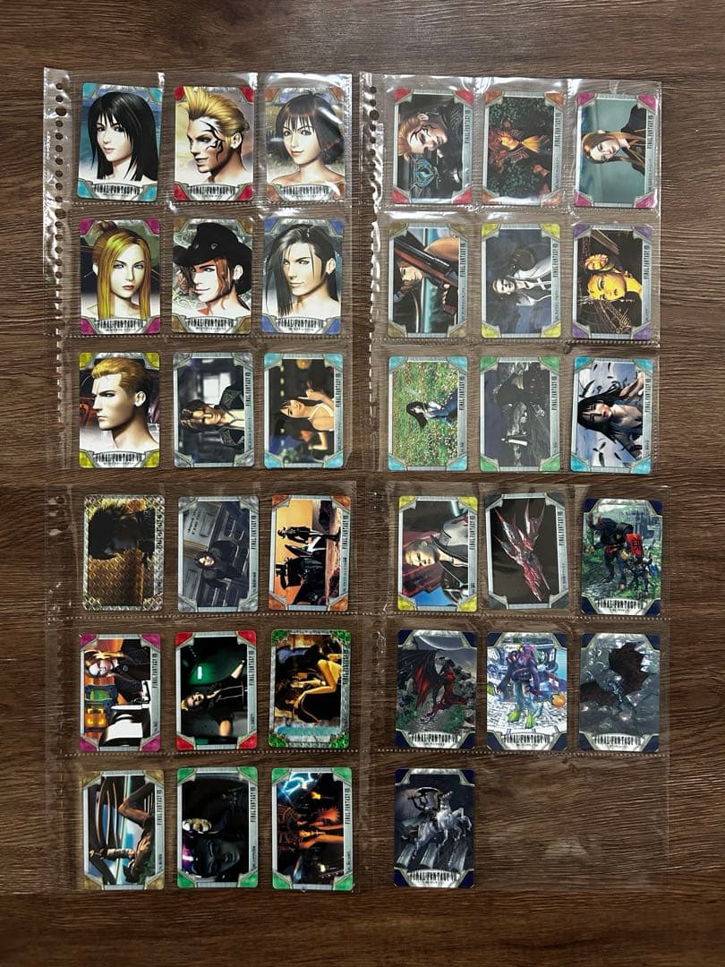 FF8 カードダスマスターズ　トリプルトライアド　フルコンプセット