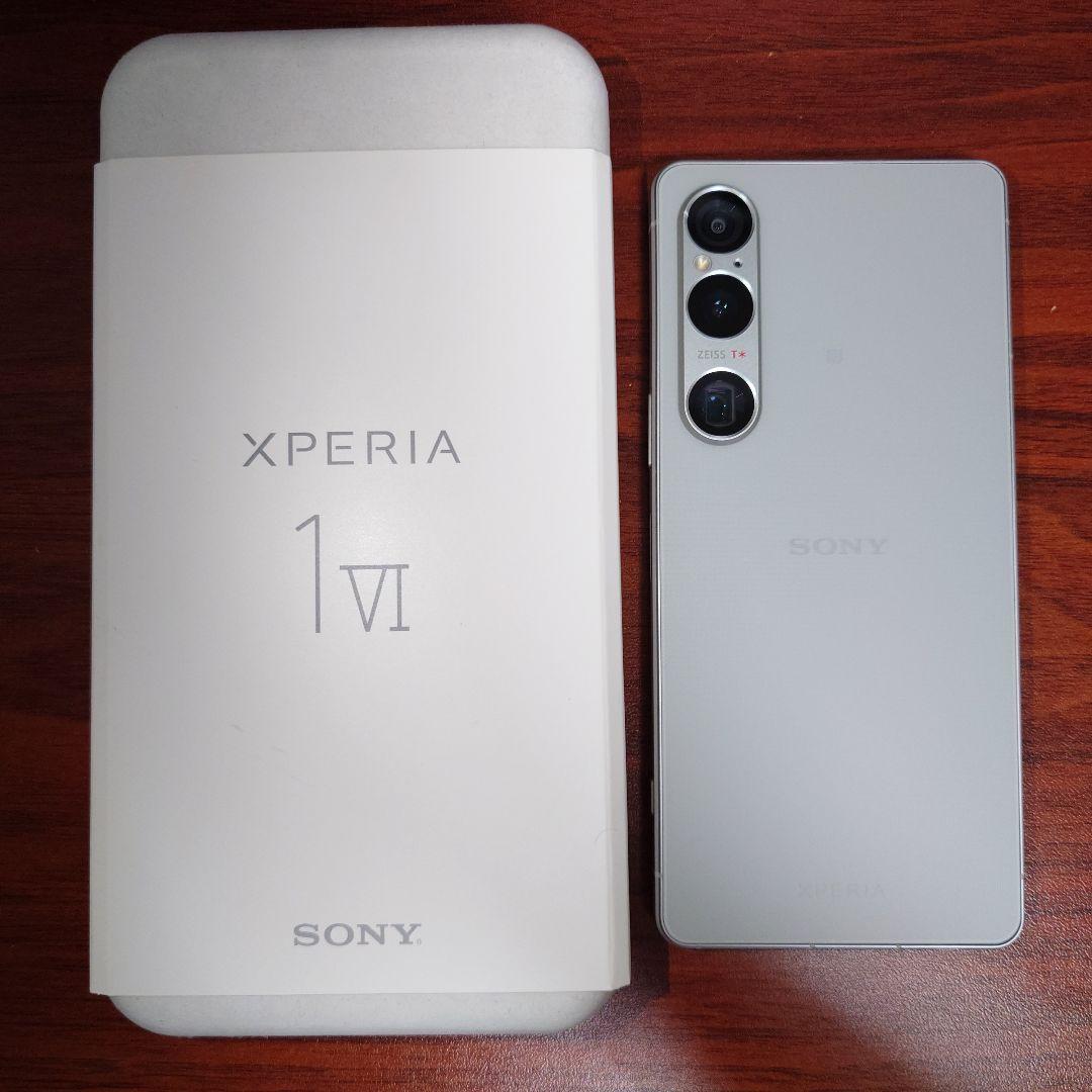 SONY Xperia 1 Ⅵ プラチナシルバー 12/256GB