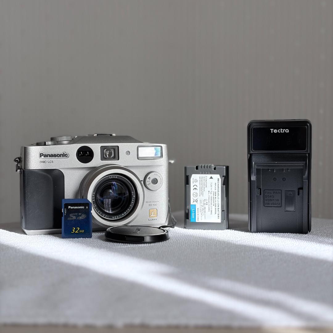 【美品】Panasonic LUMIX DMC-LC5 【付属品あり】