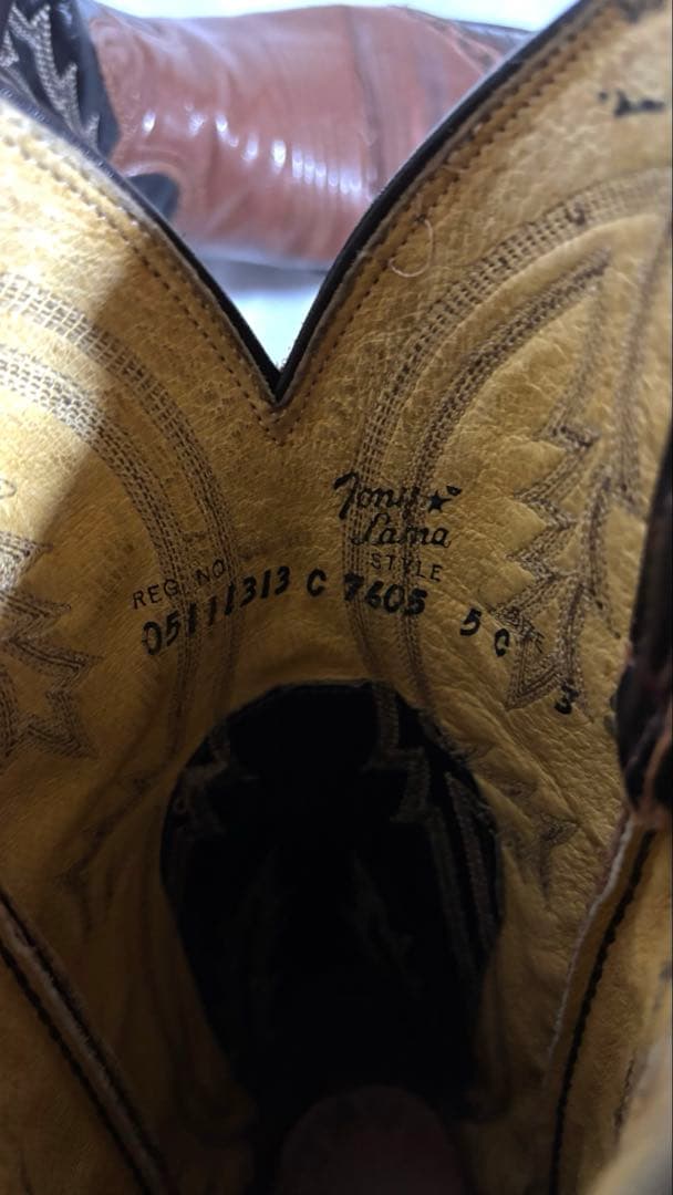 希少Tony Lama ウエスタンブーツ レディース