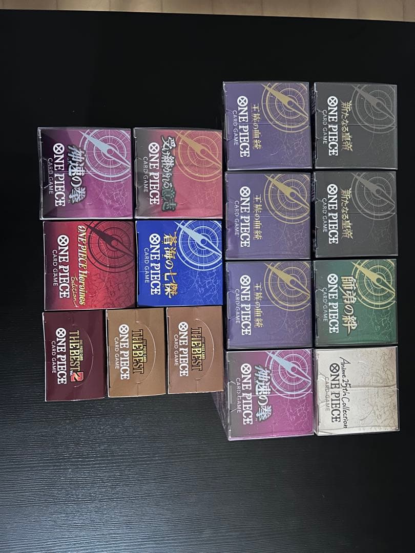 ワンピースカード　BOX 新品未開封　テープ付き　15箱　まとめ