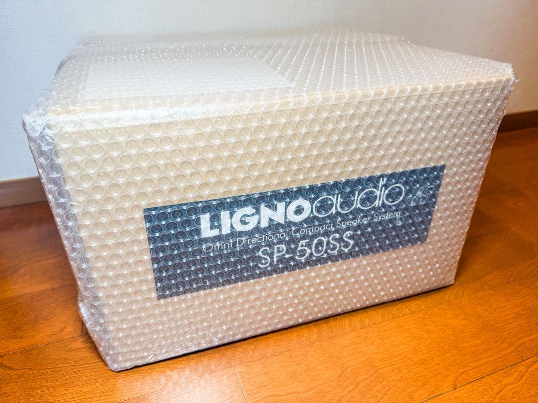 LIGNOaudio SP-50SS 無指向性スピーカー 360° 木製