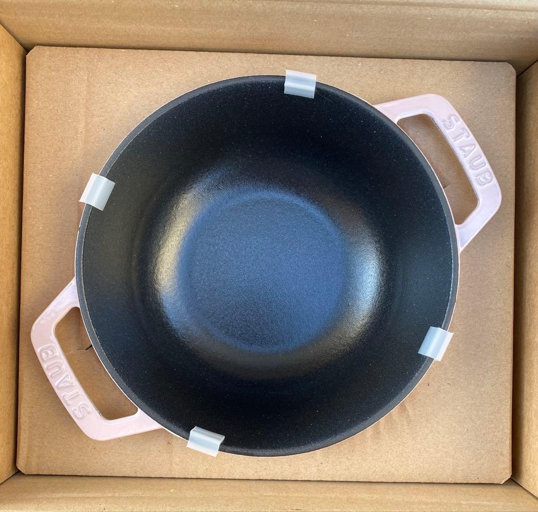 ストウブ　ワナベ 18cm M ソルベローズ【生涯保証あり】