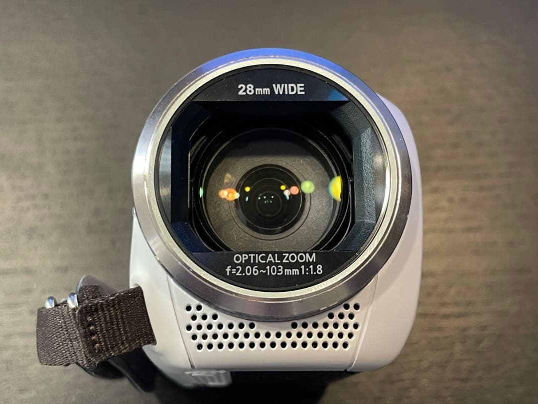 Panasonic HC-V360MS-W ビデオカメラ バッテリー付き 中古