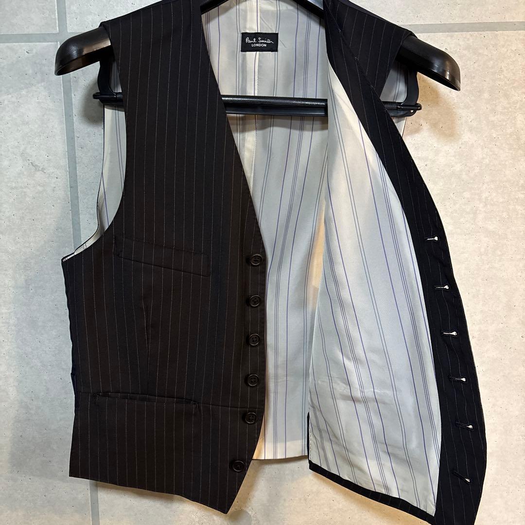希少 ポールスミス CERRUTI セットアップ 3ピース ベスト M