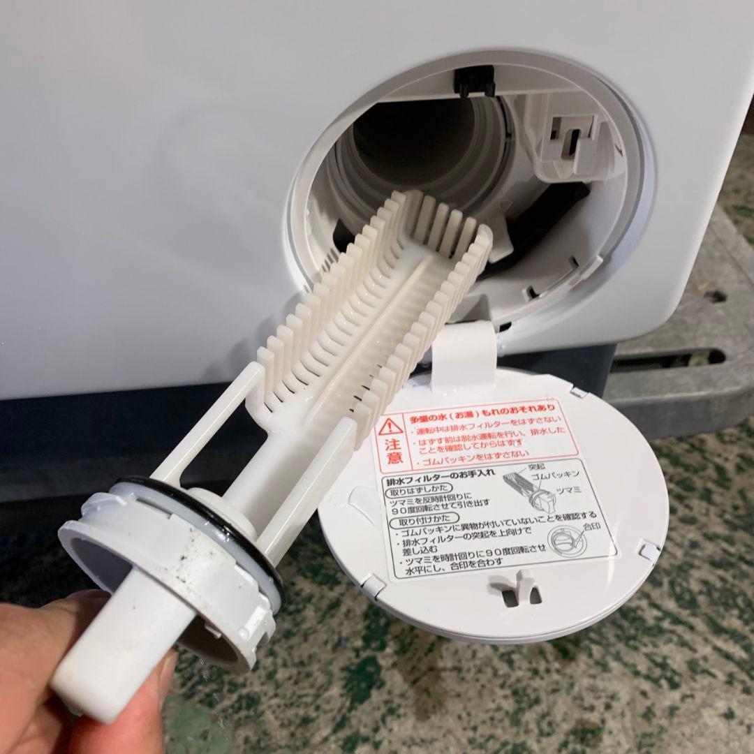 I244\" AQUA 12kg ドラム式洗濯機 AQW-D12N 23年製