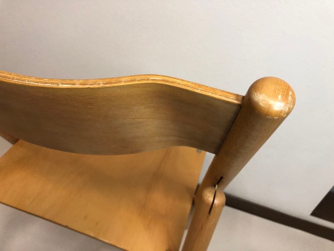 希少 廃盤 良品計画 無印良品 ブナ材 折りたたみ 椅子 フォールディングチェア