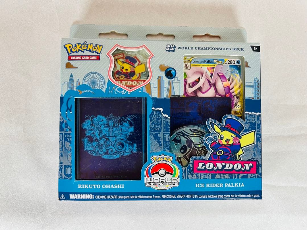 レア新品未開封 WCS2022 ワールドチャンピオンシップ パルキアデッキ