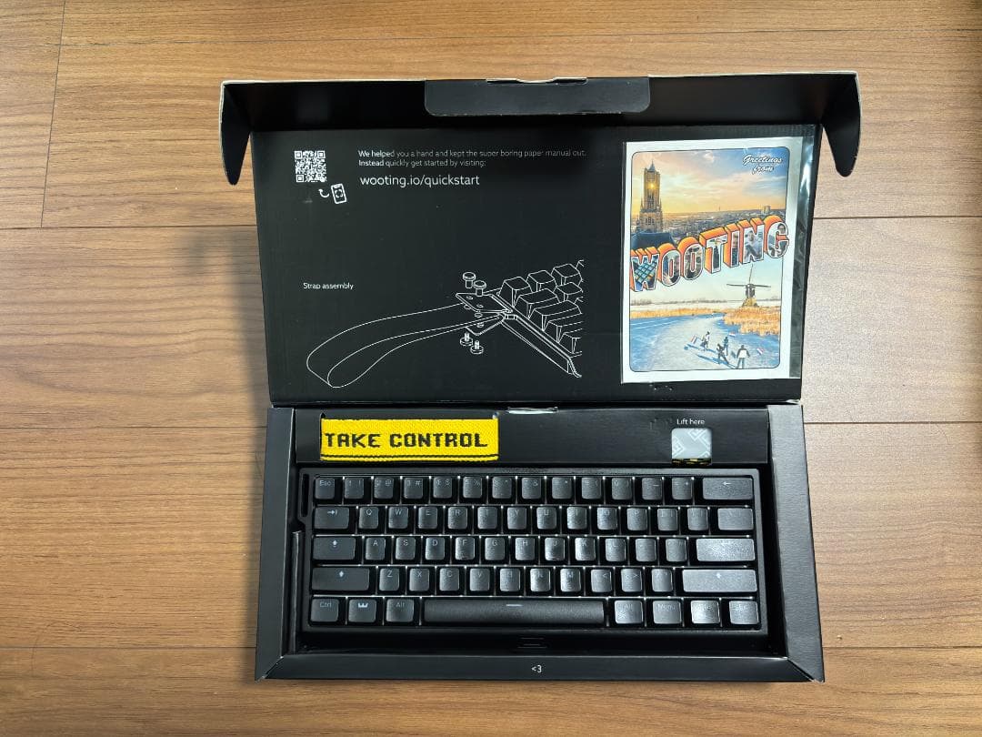 【レントゲンBOT】Wooting 60HE キーボード本体　US配列