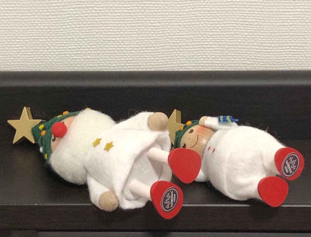 新品★店舗限定品 ノルディカニッセ 2023 ツリー帽子のサンタ&男の子セット