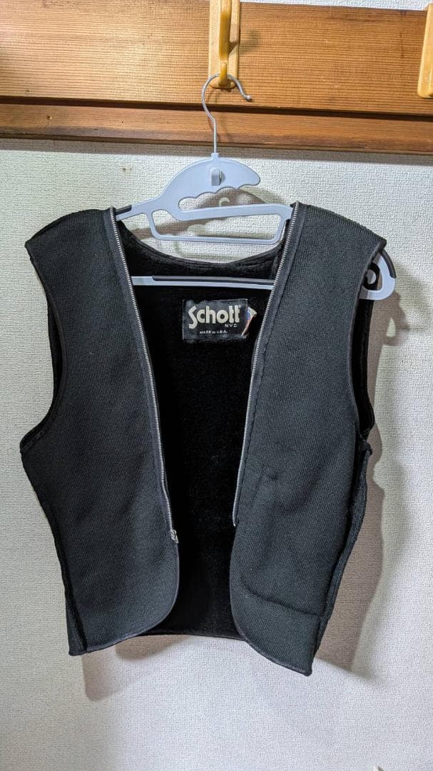 Schott141 貴重品番！36インチ黒 レザー シングルライダースジャケット