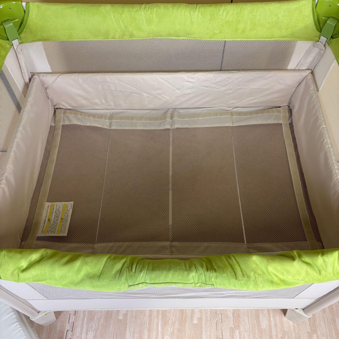 極上クリーニング済　アップリカ　Aprica　ココネル　エアープラス　グリーン