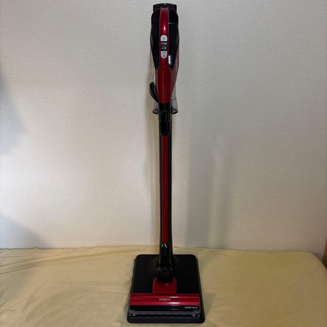 日立 コードレス スティッククリーナー サイクロン　　レッド PV-BH900G