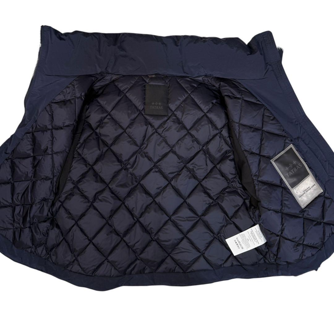未使用級 TATRAS LEMPIC 近年モデル 切替2way ダウンジャケット