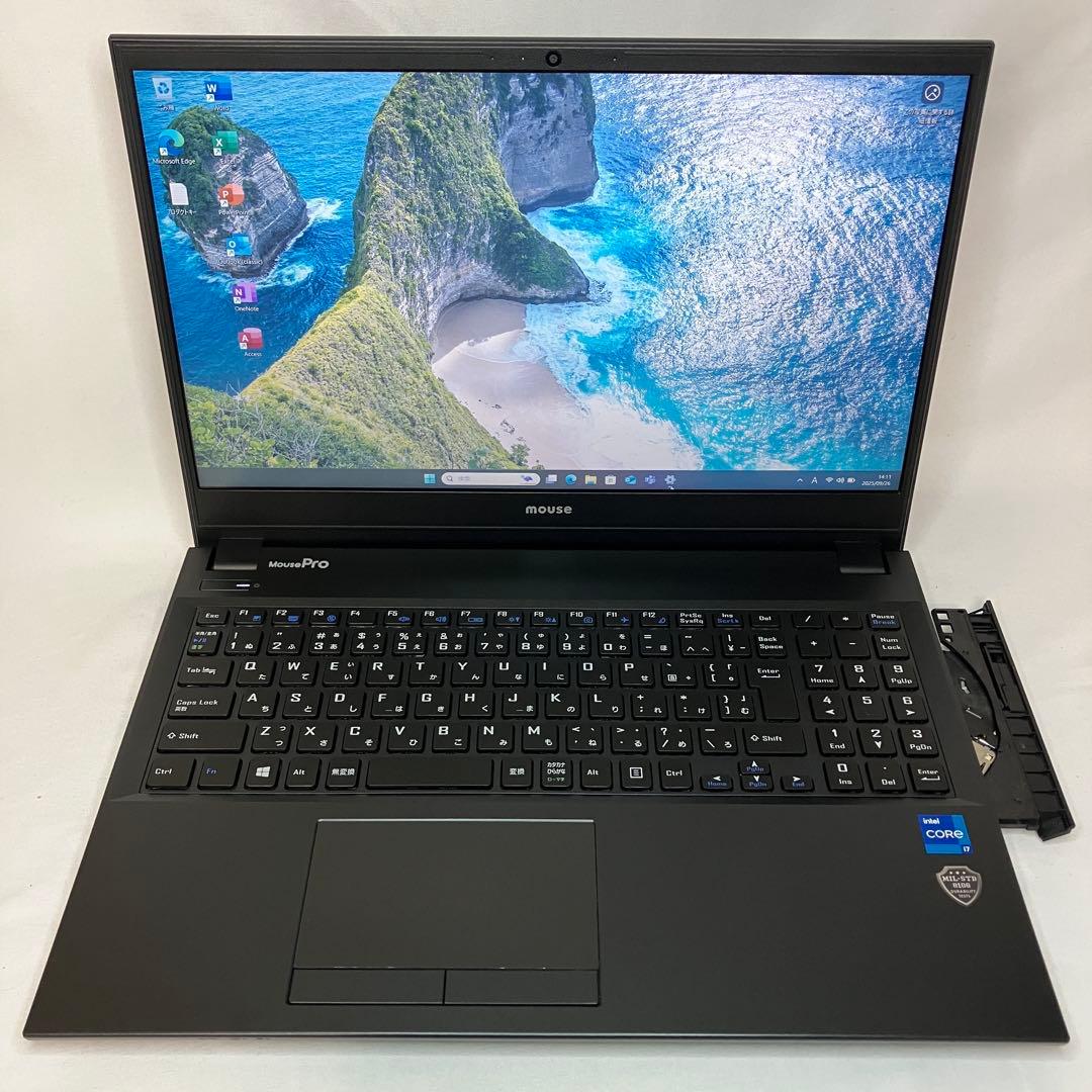 美品 MousePro NB540Z 11世代 i7 32GB DVD オフィス