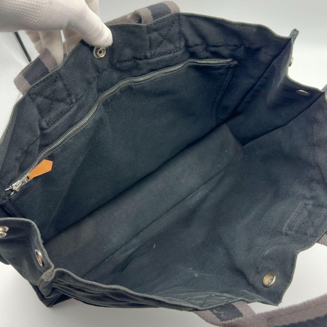 エルメス フールトゥ MM キャンバス ブリーフケース ビジネスバッグ