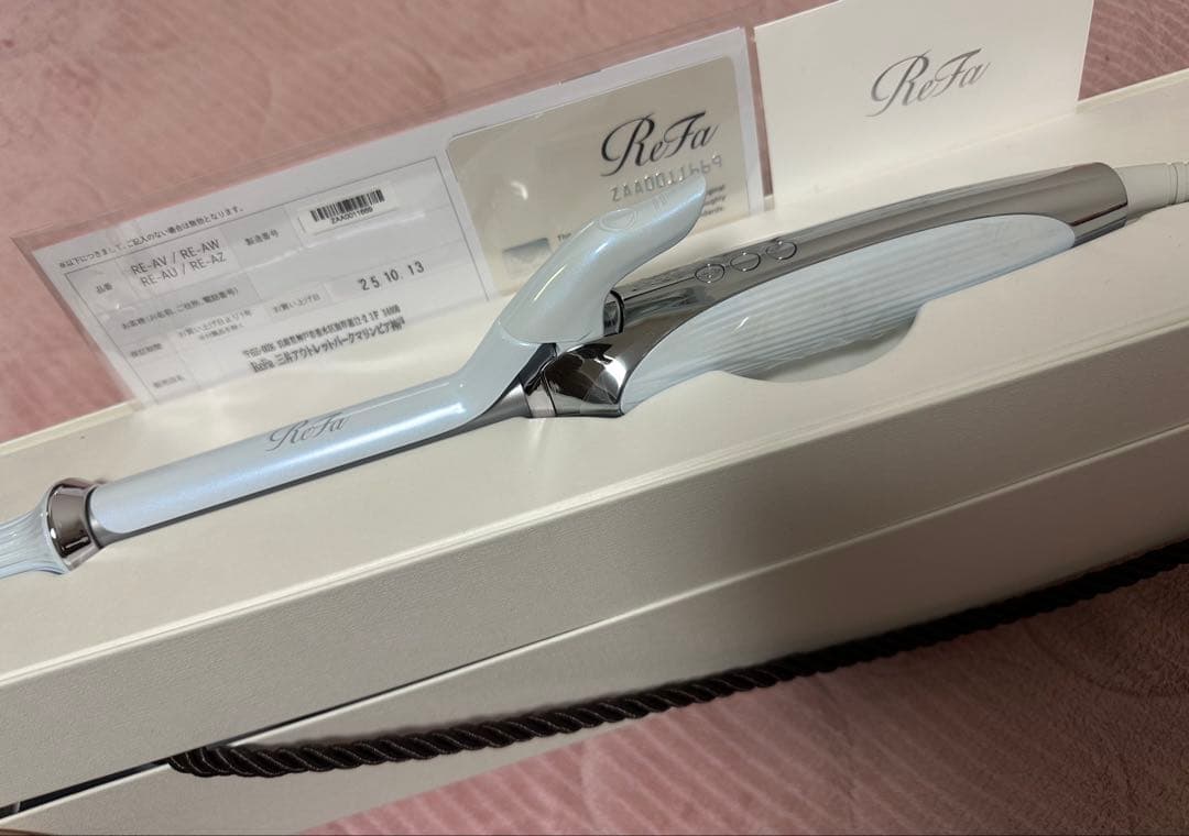 本日限定14,800円！ReFa カールヘアアイロンプロ ホワイト 箱付き