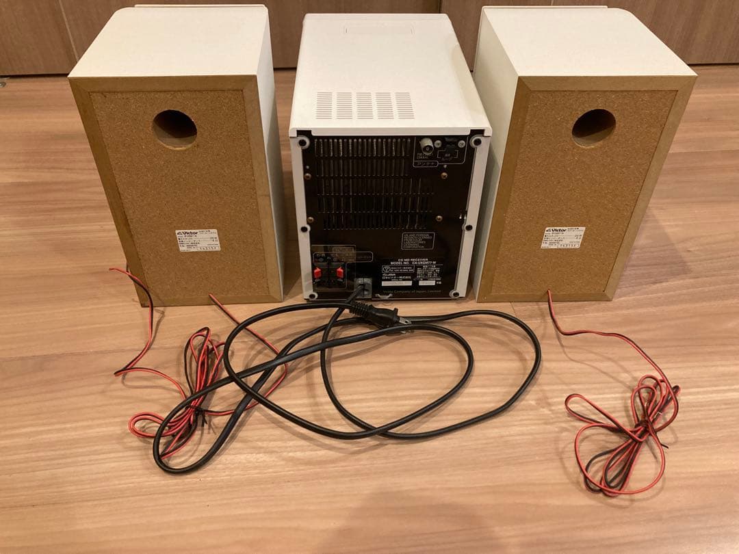 Victor CD・MD コンパクトコンポ UXGM77-W 動作確認済み