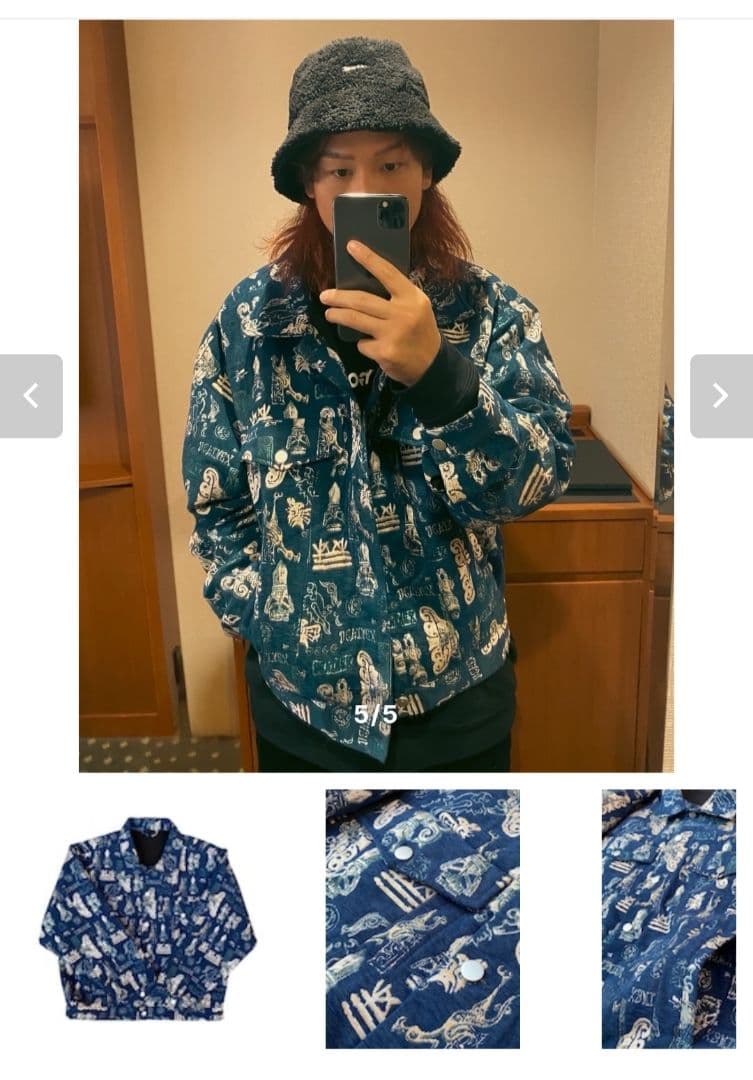 lazygod ジャケット　lazygod