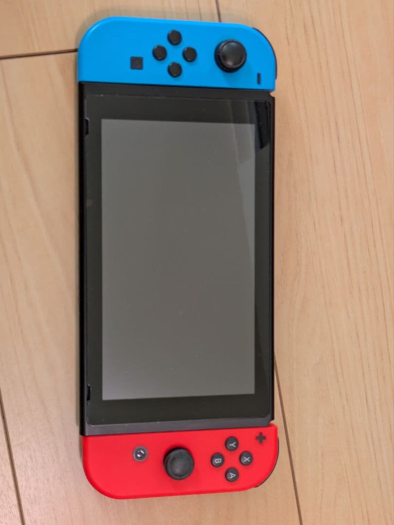 【美品】Nintendo Switch 本体 青/赤 Joy-Con付き