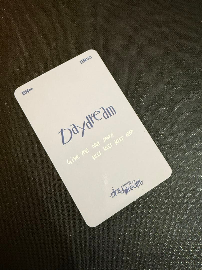 Daydream ジョンウォン トレカ