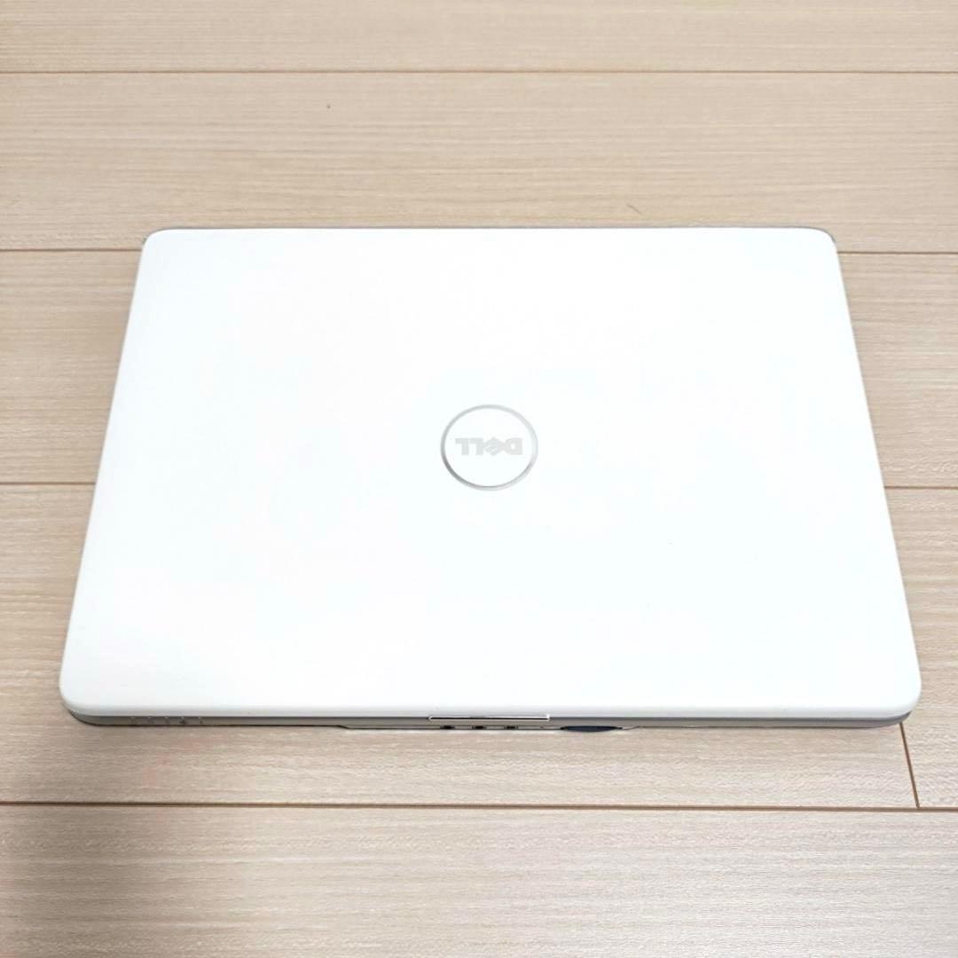 【美品】DELL オフィス ノートパソコン 白 シルバー 1525 PP29L