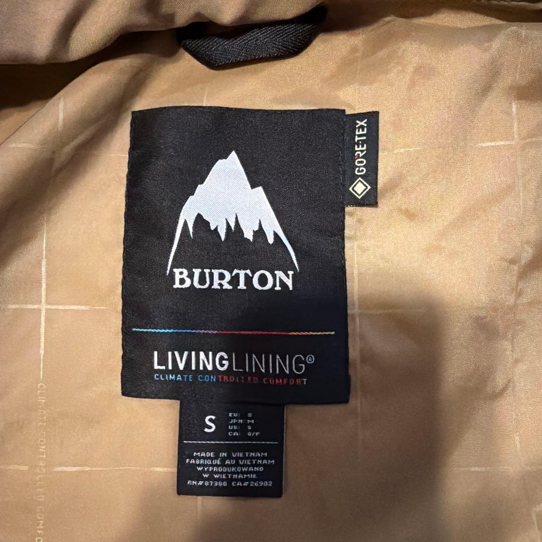 BURTON LIVINGLINING GORE-TEX ジャケット S