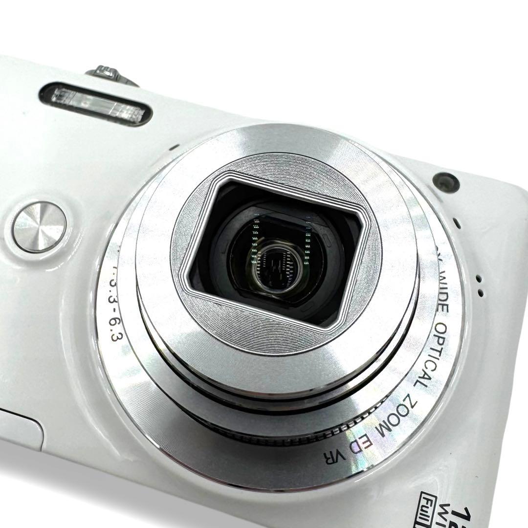 動作良好 ニコン NIKON Coolpix S6900 コンデジ ホワイト