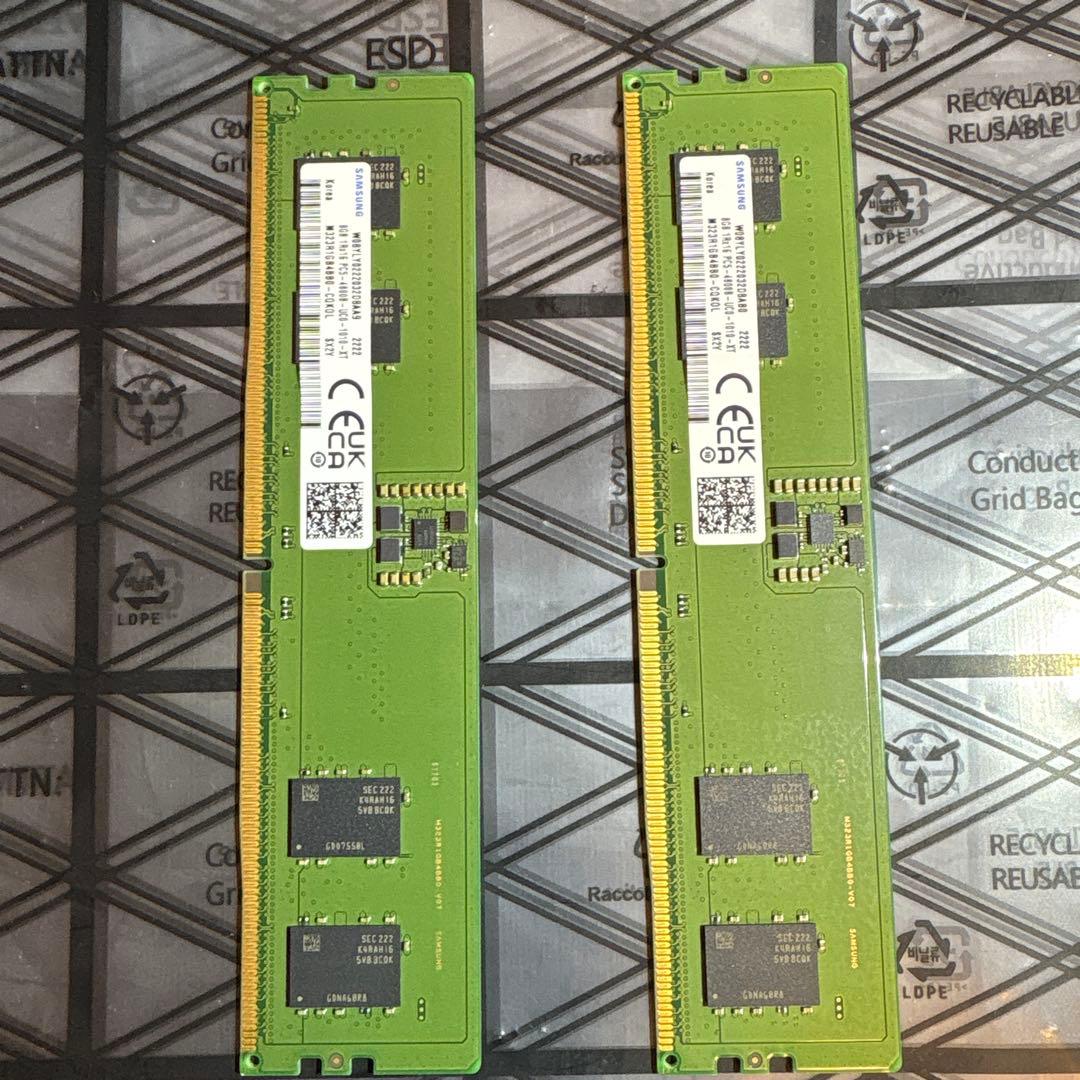 SAMSUNG DDR5-4800 8GB×2 16GB