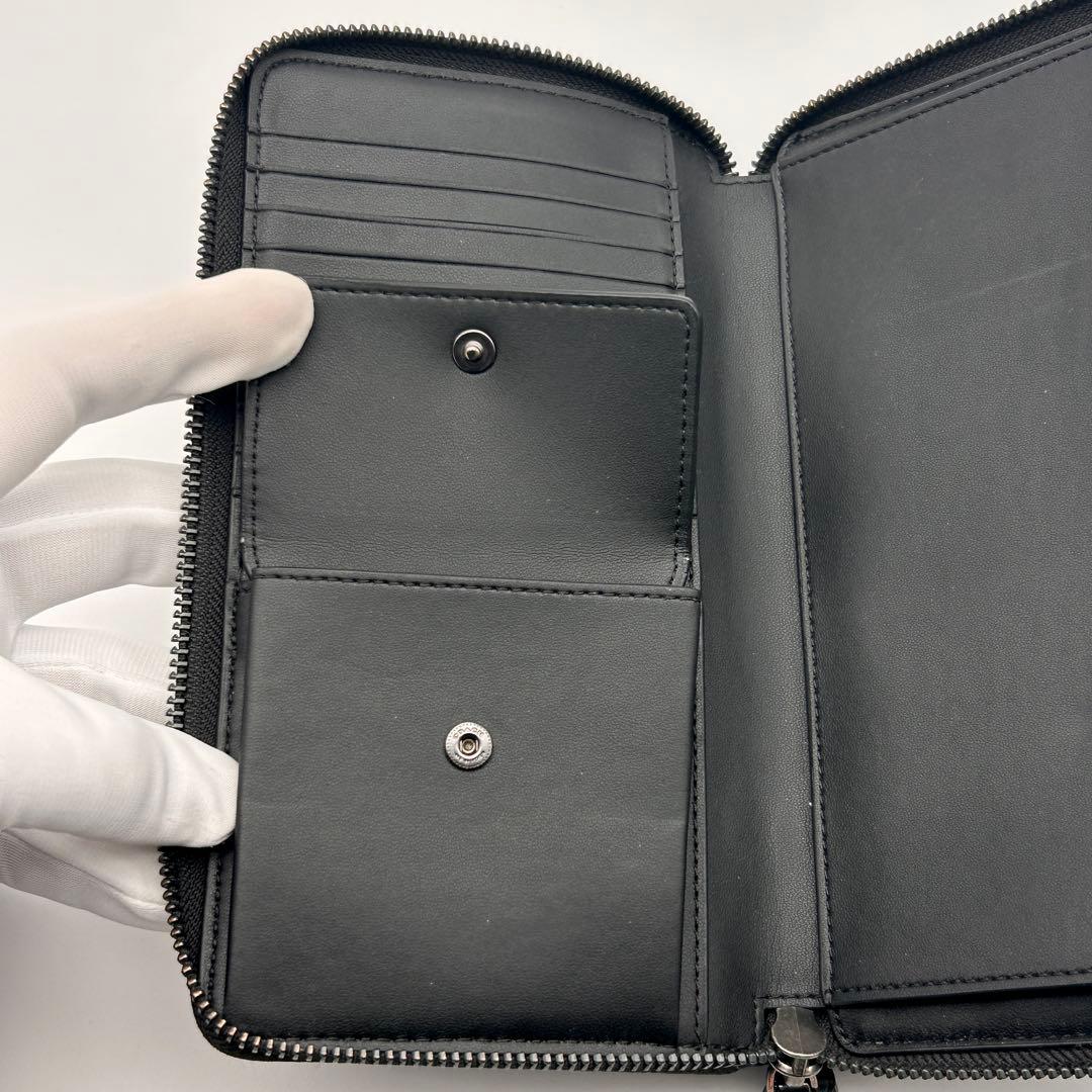 ✨大人気！レア✨ COACH 長財布 オーガナイザー ブラック クラッチバッグ