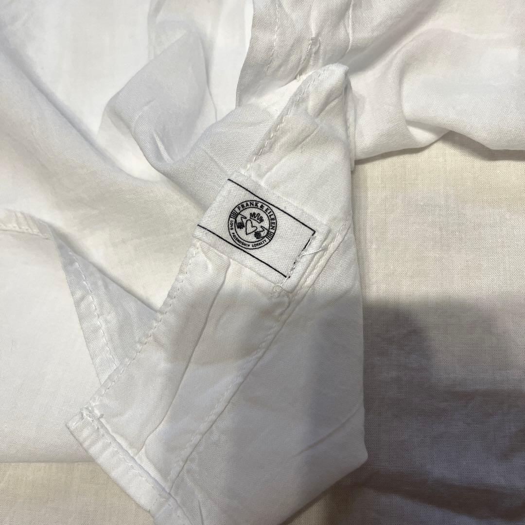 新品未使用　フランク&アイリーンMACKENZIE ビックシャツ　ホワイト