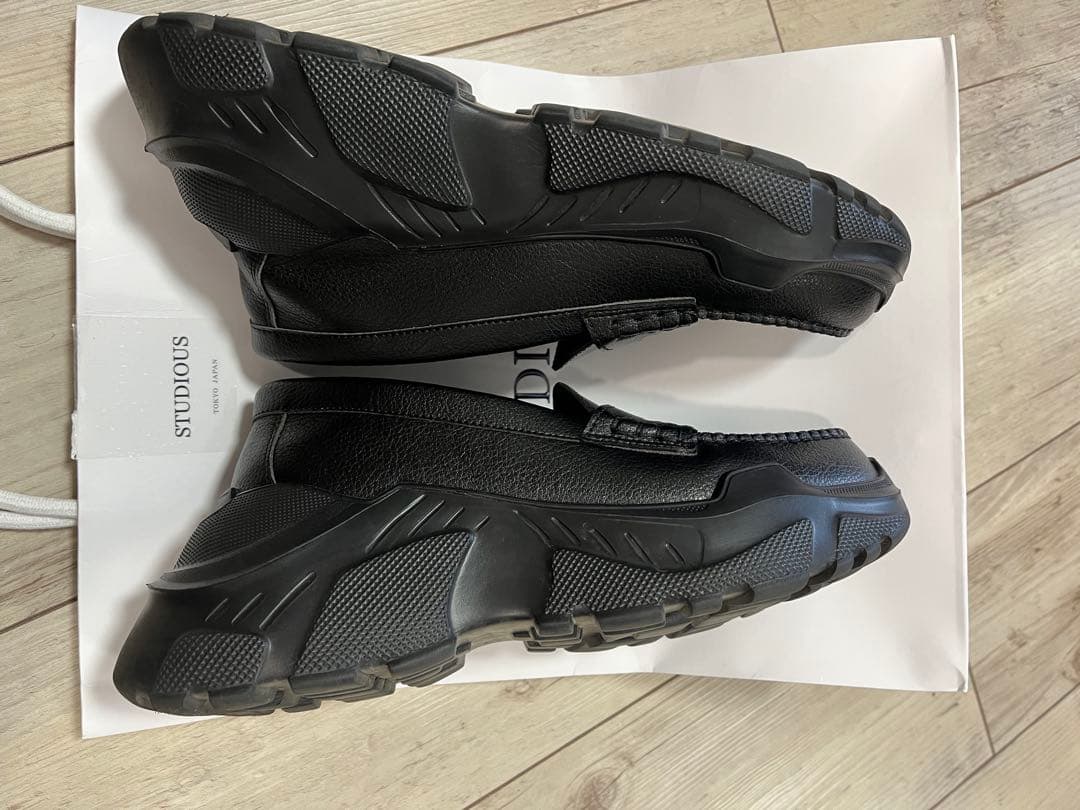 AKIKOAOKI(アキコアオキ) STUDIOUS別注　厚底　ローファー37