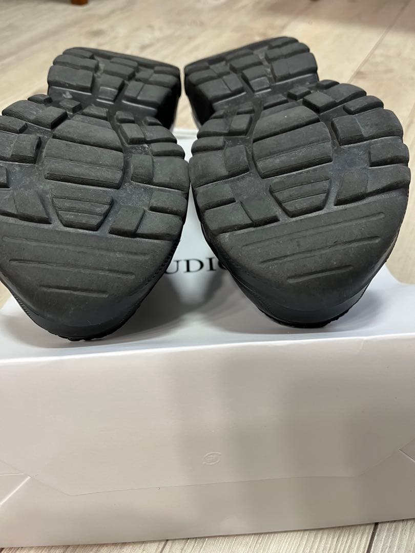 AKIKOAOKI(アキコアオキ) STUDIOUS別注　厚底　ローファー37