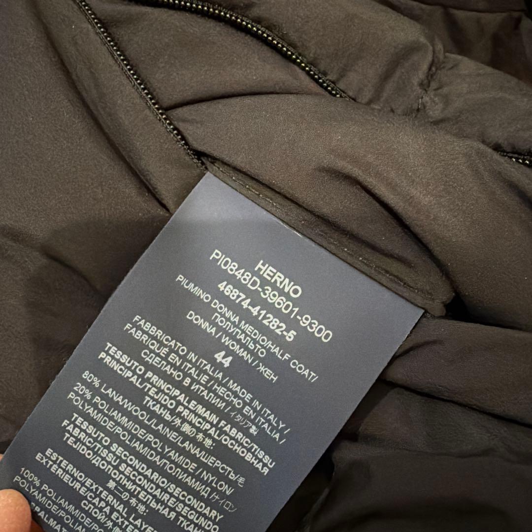 ヘルノダウンコート DIAGONAL WOOL AND NUAGE PARKA