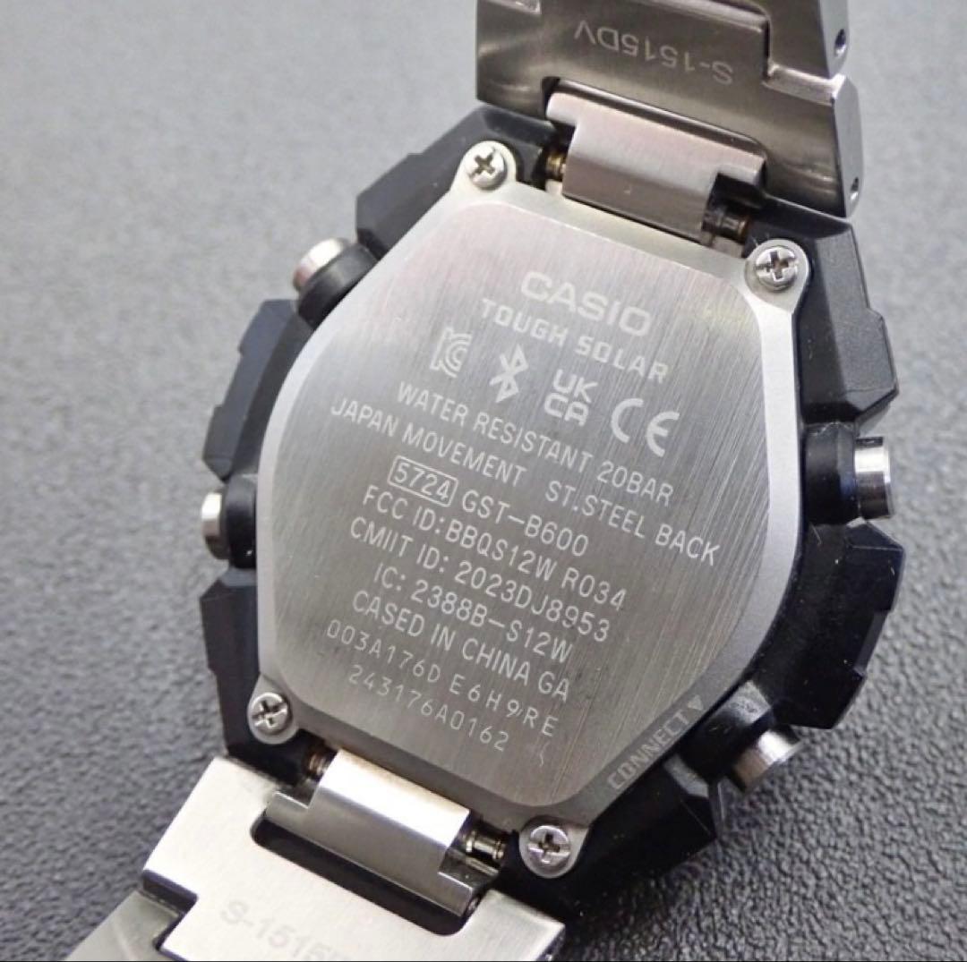 G-SHOCK GST-B600D-1AJF メタルバンド 腕時計