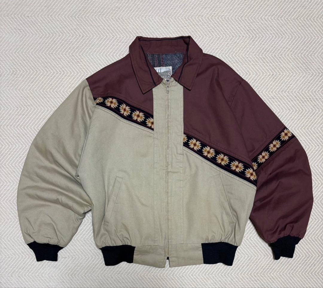 80~90s usa製 Carhartt サウスウェスト似 ボンバージャケット