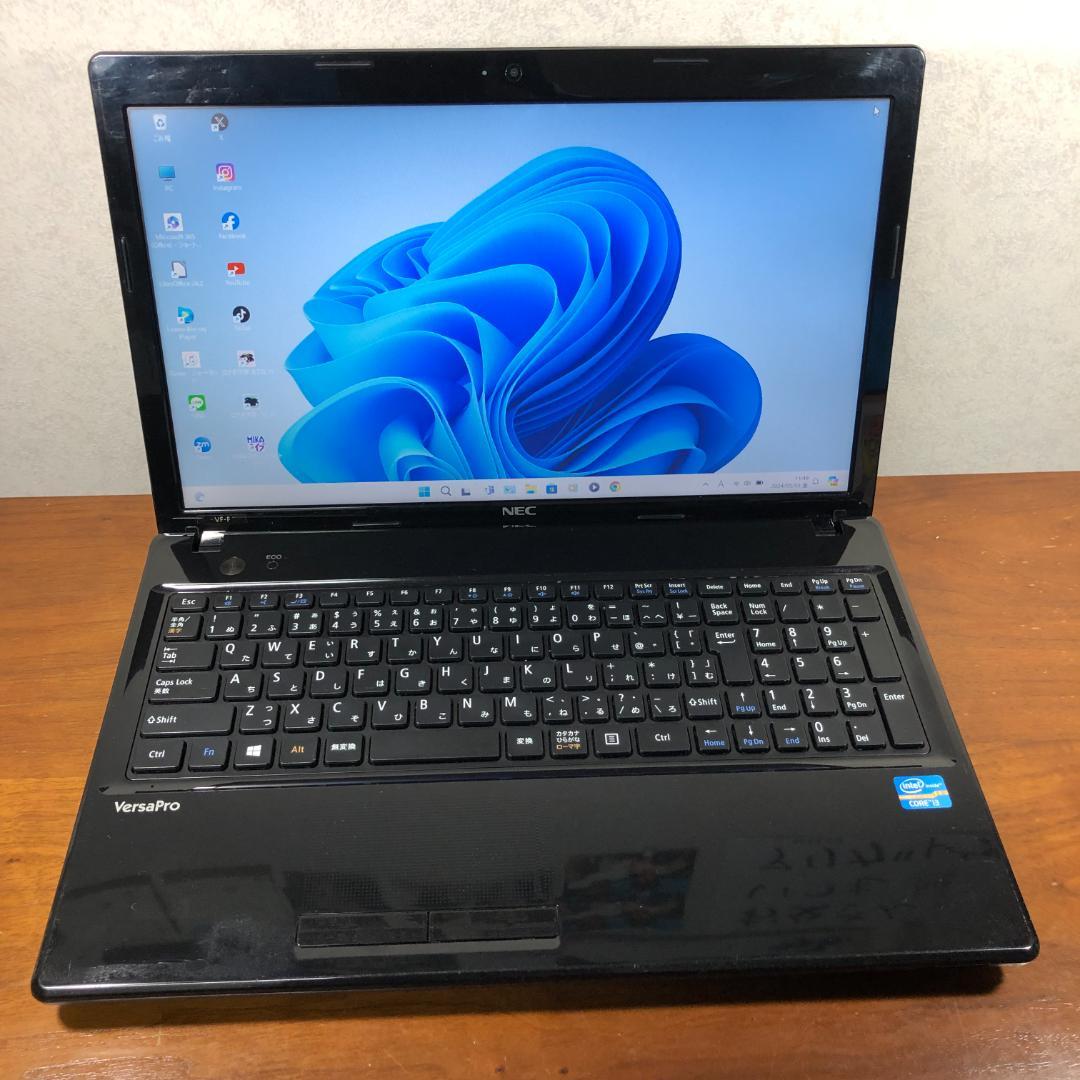 151☆Webカメラ☆Office付き☆Corei3+SSD+8GBメモリ