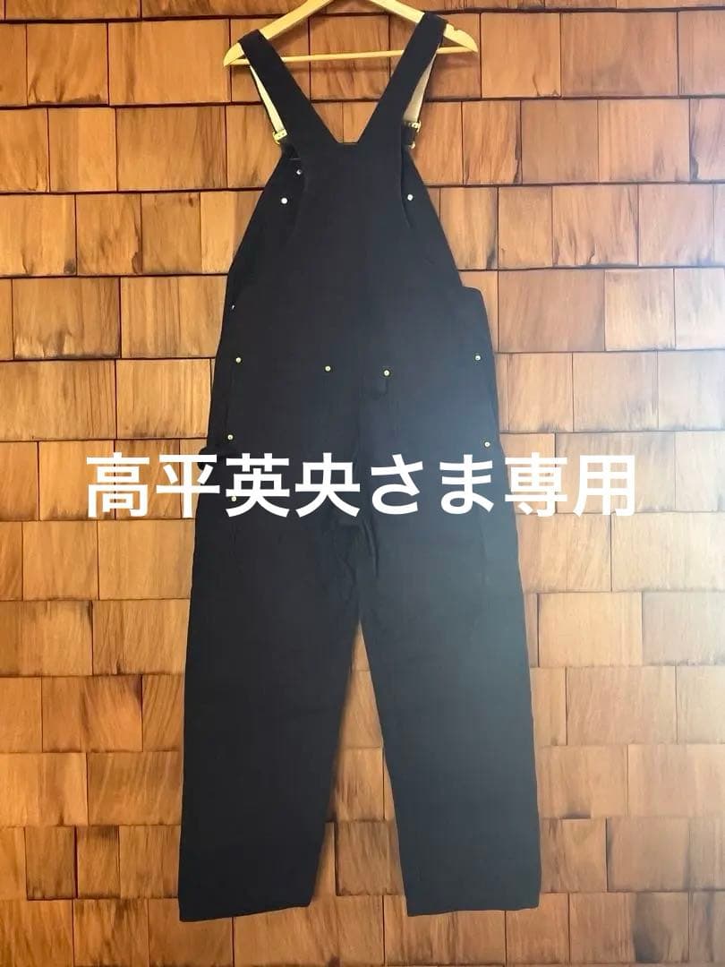 カーハート　オーバーオール　未使用品　ネイビー