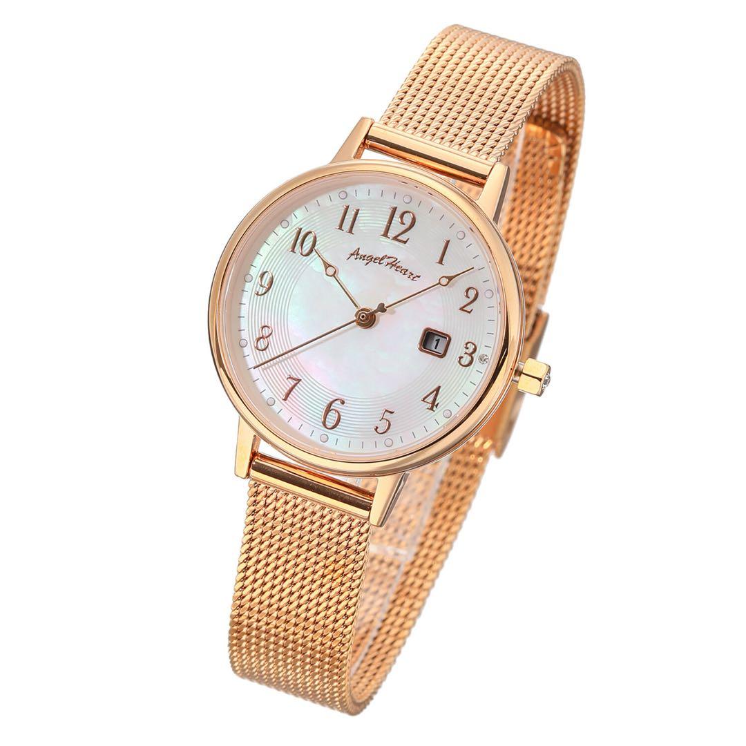 A572 エンジェルハート イノセントタイム ダイヤモンド ソーラーウォッチ