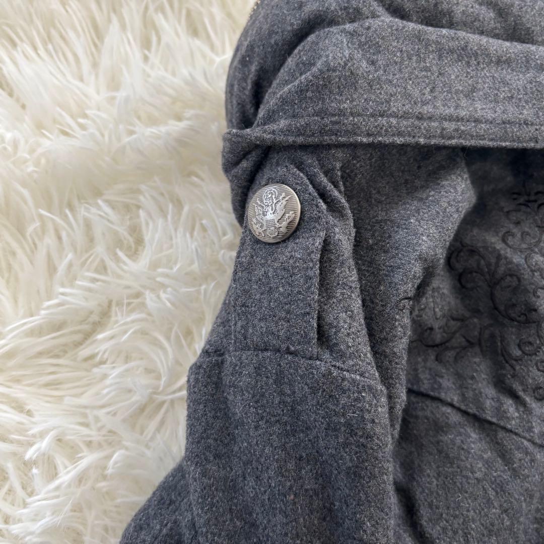 ローゼンカヴァリエ ミリタリーコート 刺繍 メタルボタン y2k