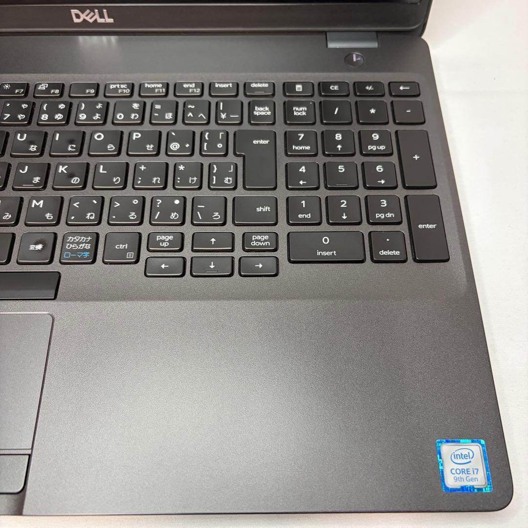 美品 Latitude 5501 i7 16GB 512GB 15.6型 FHD