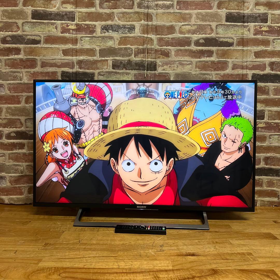SONY 43V型 4K 液晶テレビ BRAVIA KJ-43X8000E