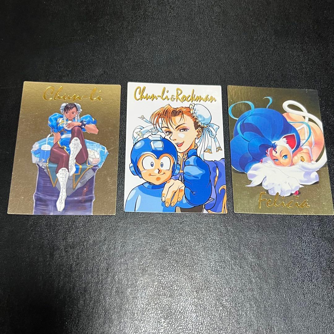 CAPCOM カプコン　カードダス マスターズ　ロックマン　春麗