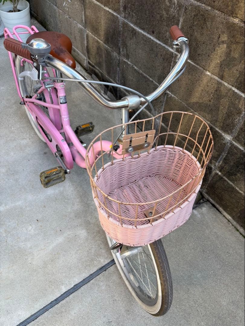 キッズ自転車20インチ ピンク