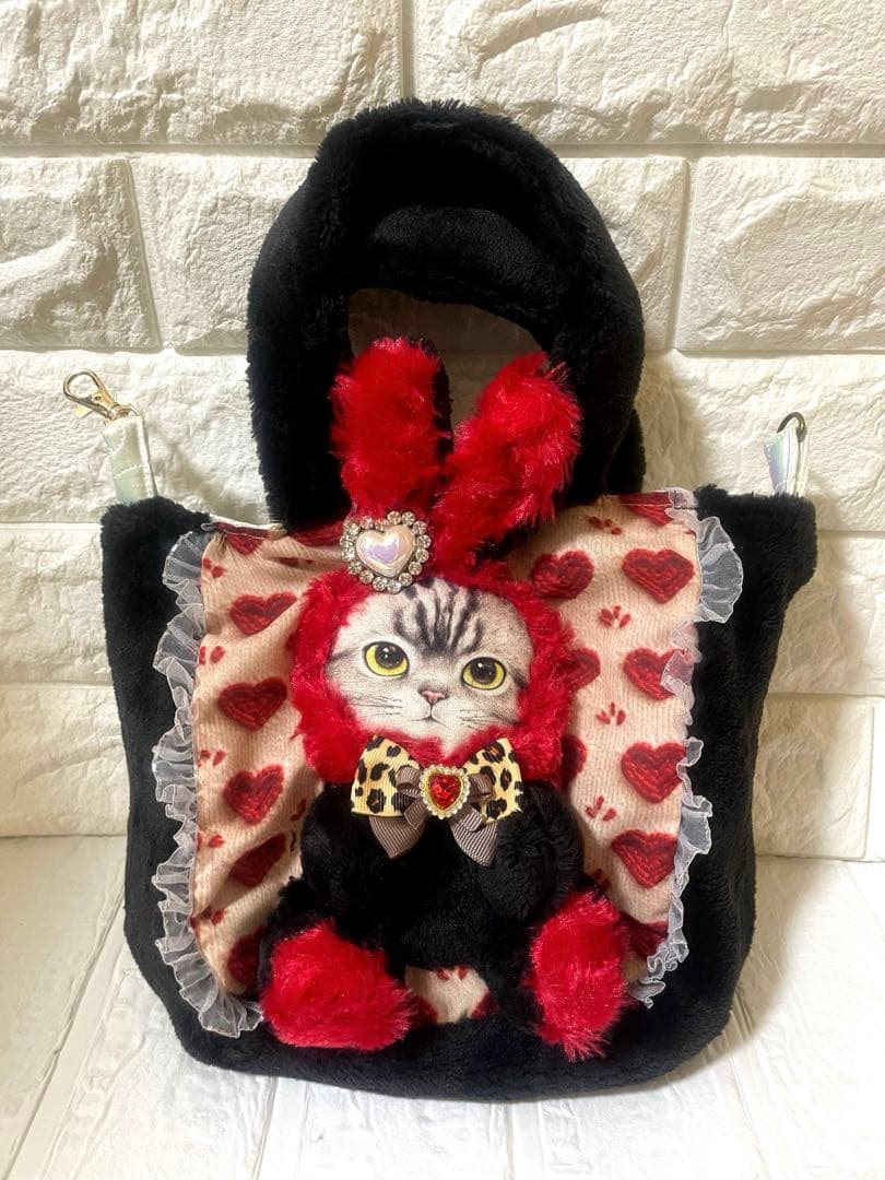 さ*ー様 コヤンイサムチョン　ハンドメイド ふわふわ　トートバック