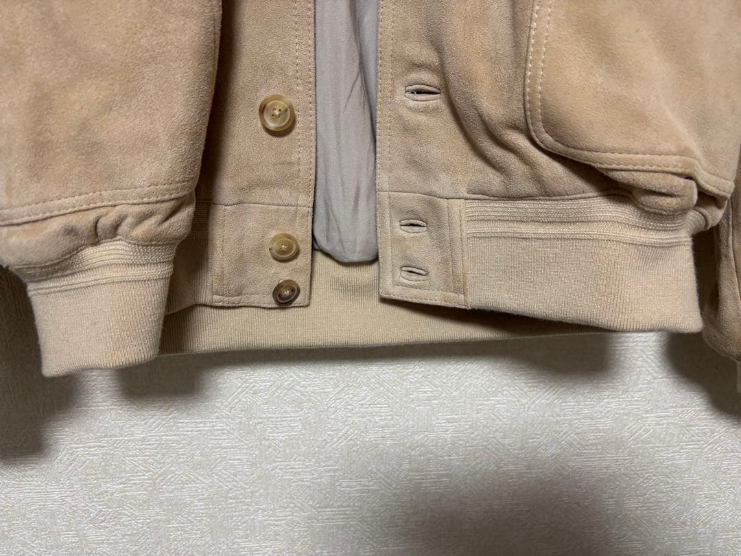 herill lamb suede blouson ベージュ　0