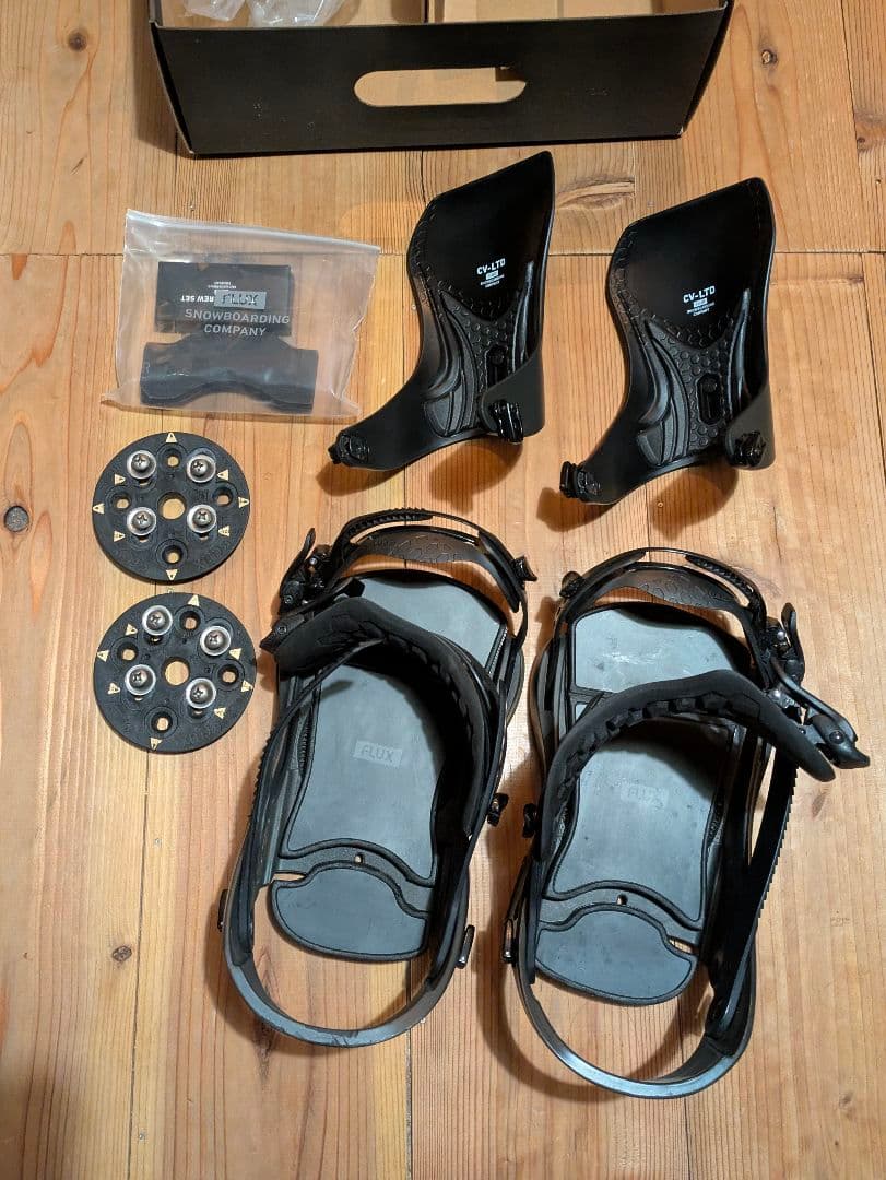 FLUX CVLTD 23-24 Mサイズ　スノーボードビンディング ブラック
