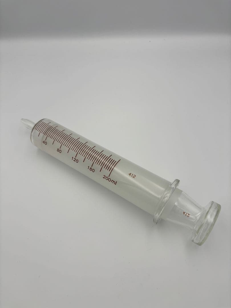 ま*う様 200mlガラス浣腸器　TOP社製　ガラス製　浣腸器　アンティーク浣腸