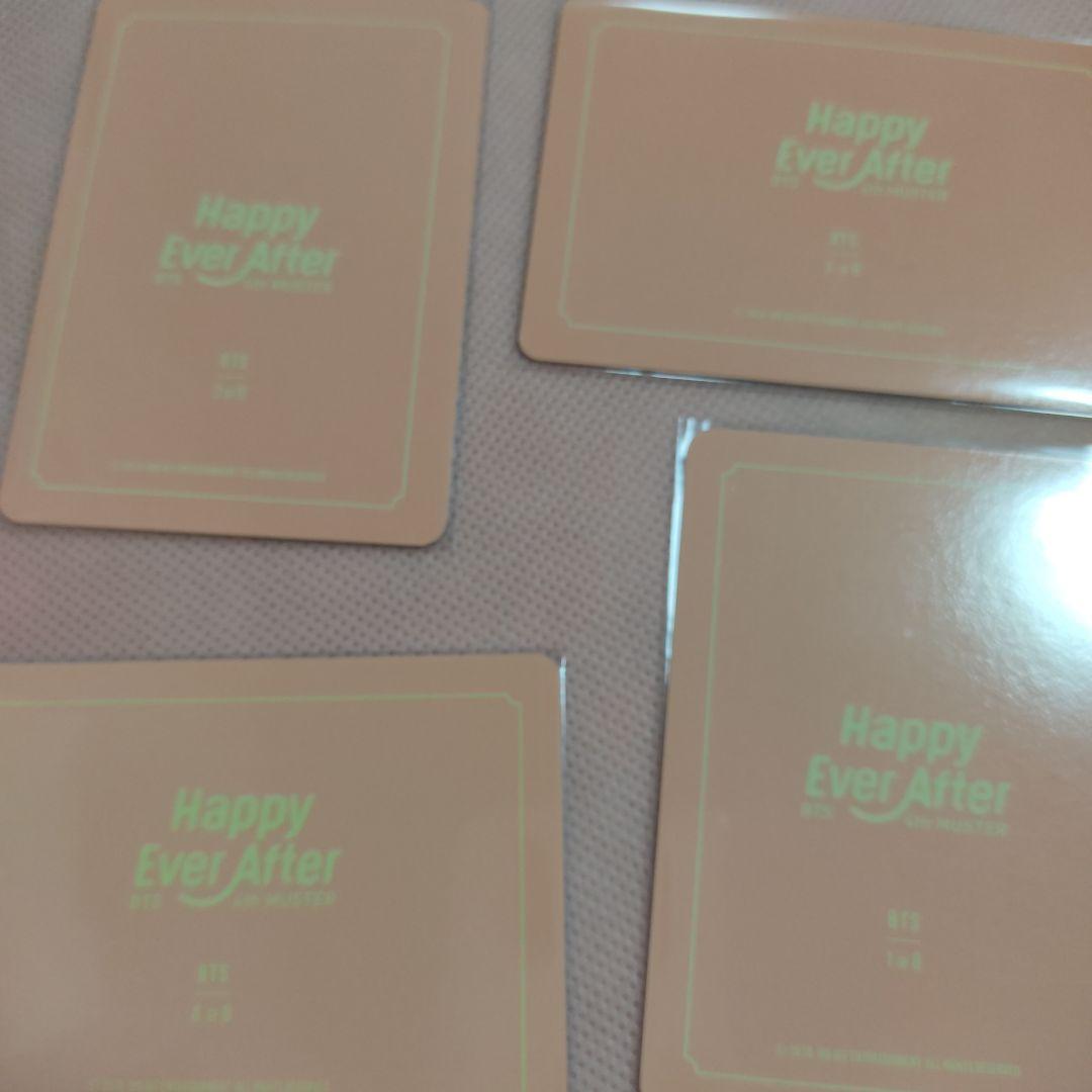 ジン ジョングク ユニット 4期 ハピエバ 韓国 ミニフォト コンプ BTS